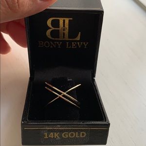 Bony Levy 14K Gold Ring size 9
